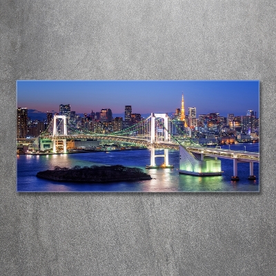 Foto obraz sklo tvrzené Most v Tokio