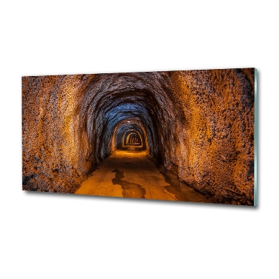 Foto obraz skleněný horizontální Podzemní tunel