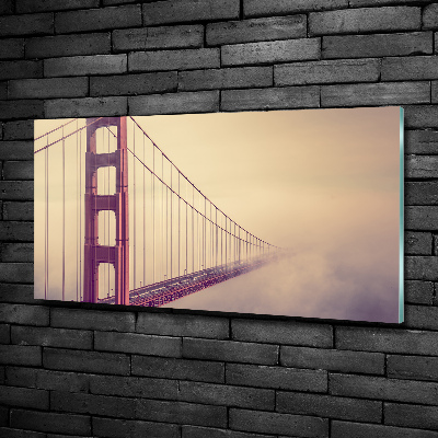 Foto obraz sklo tvrzené Most San Francisco