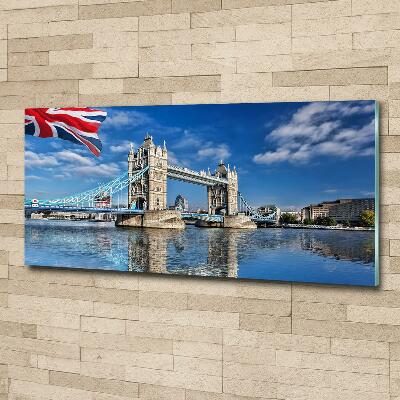 Foto obraz skleněný horizontální Tower bridge Londýn