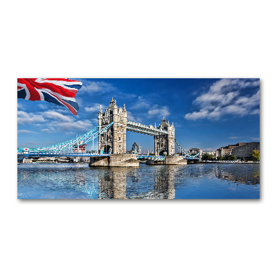 Foto obraz skleněný horizontální Tower bridge Londýn