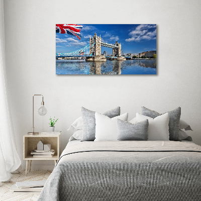 Foto obraz skleněný horizontální Tower bridge Londýn