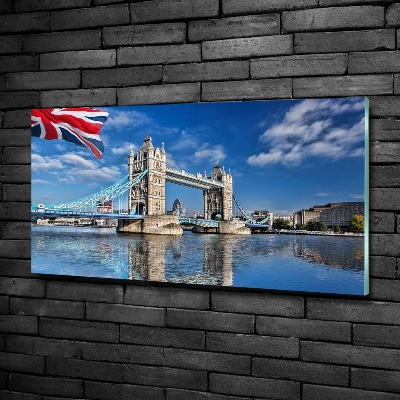 Foto obraz skleněný horizontální Tower bridge Londýn