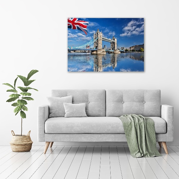 Foto obraz skleněný horizontální Tower bridge Londýn