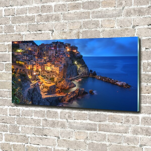 Foto-obraz fotografie na skle Manarola Itálie