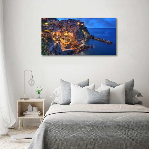 Foto-obraz fotografie na skle Manarola Itálie