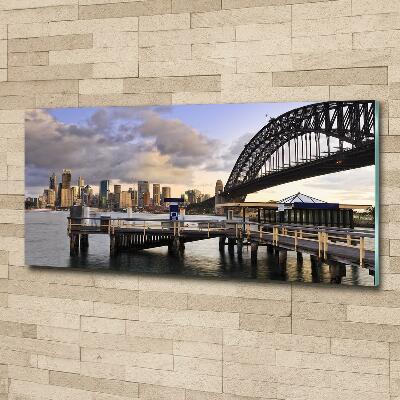 Foto obraz sklo tvrzené Most v Sidney
