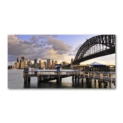 Foto obraz sklo tvrzené Most v Sidney