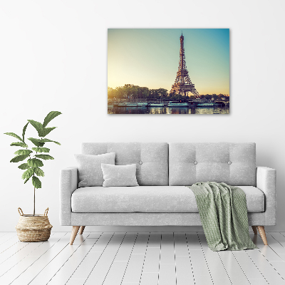 Foto-obraz fotografie na skle Eiffelova věž Paříž