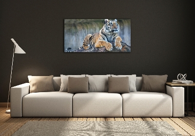 Foto-obrah sklo tvrzené Tygr