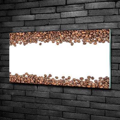 Fotoobraz na skle Zrnka kávy