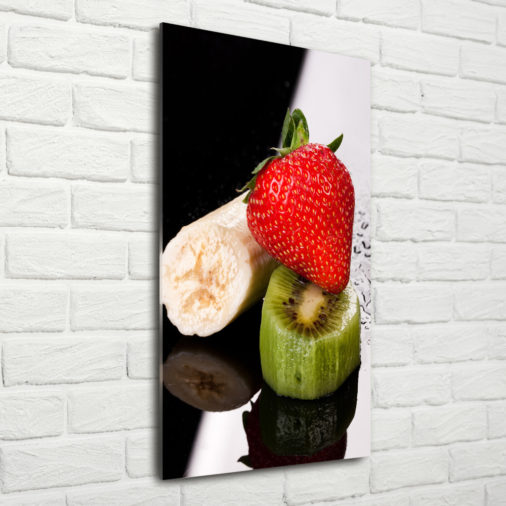 Vertikální Fotoobraz skleněný na stěnu do obýváku Ovoce
