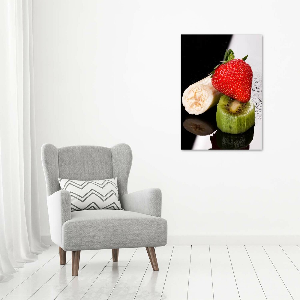 Vertikální Fotoobraz skleněný na stěnu do obýváku Ovoce