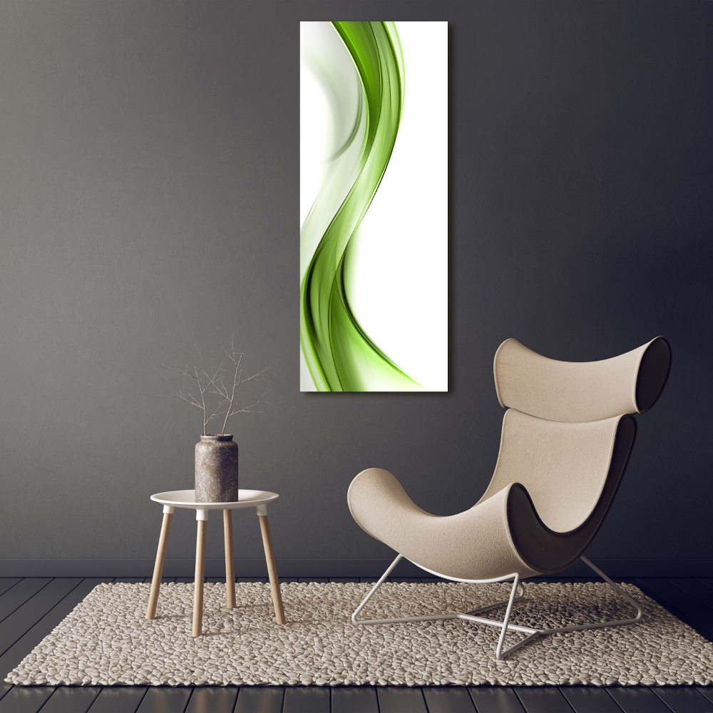 Vertikální Fotoobraz na skle Abstraktní vlna
