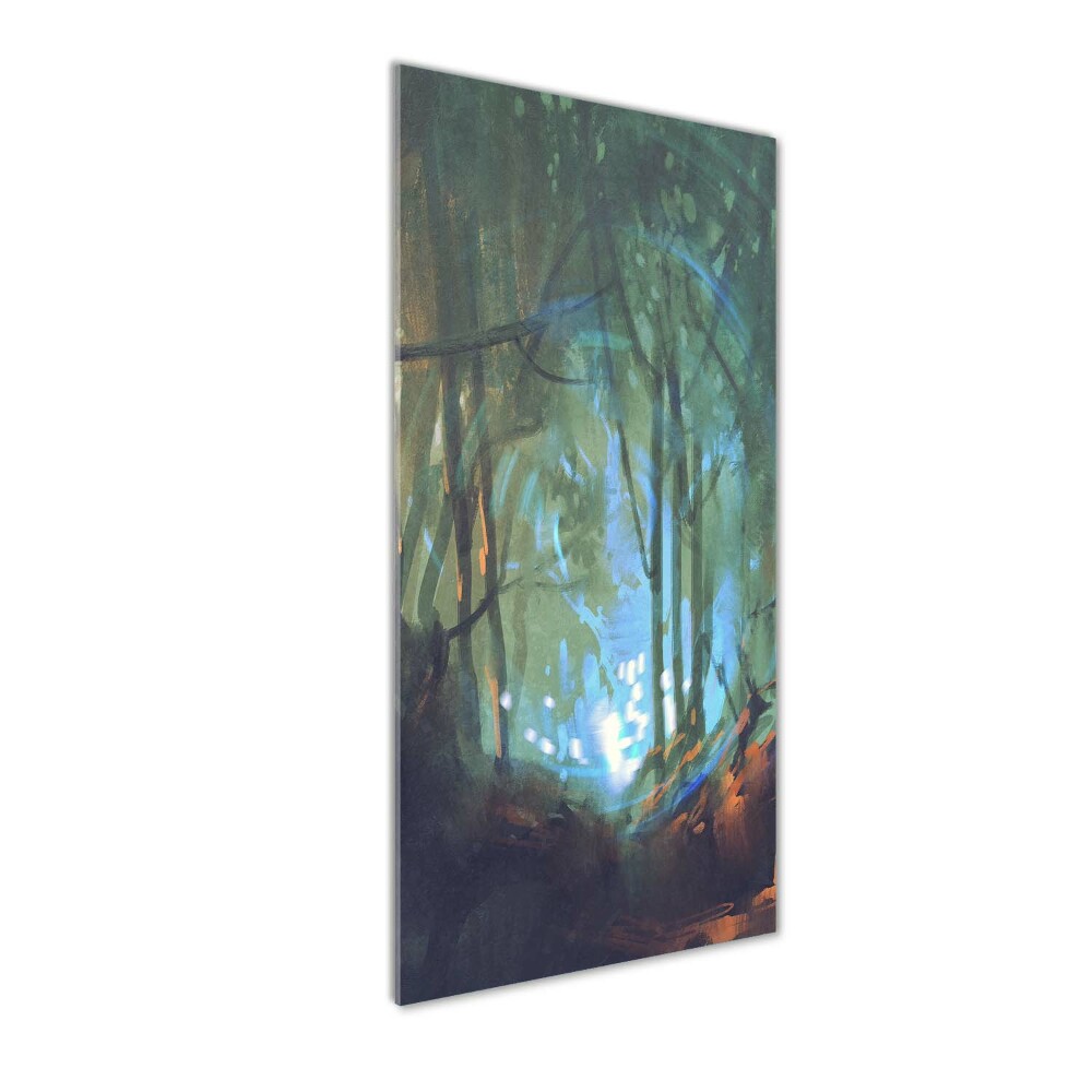 Vertikální Foto obraz sklo tvrzené Mytický les