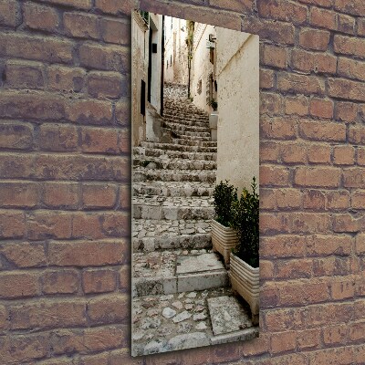 Vertikální Foto obraz skleněný svislý Hezká ulička