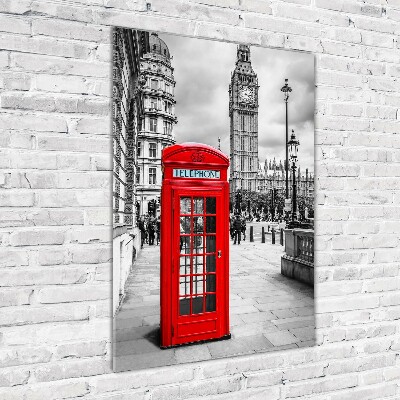 Vertikální Foto obraz sklo tvrzené Londýn Anglie