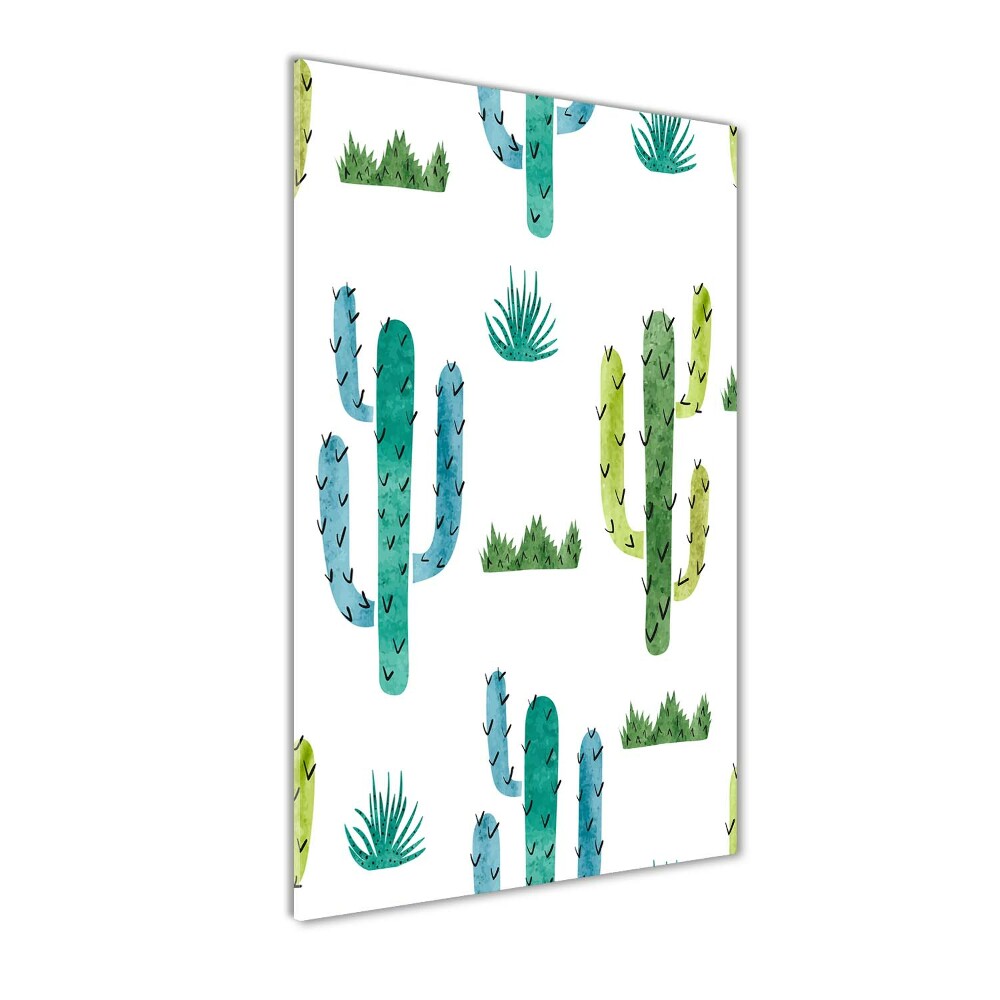 Vertikální Foto-obraz fotografie na skle Kaktusy