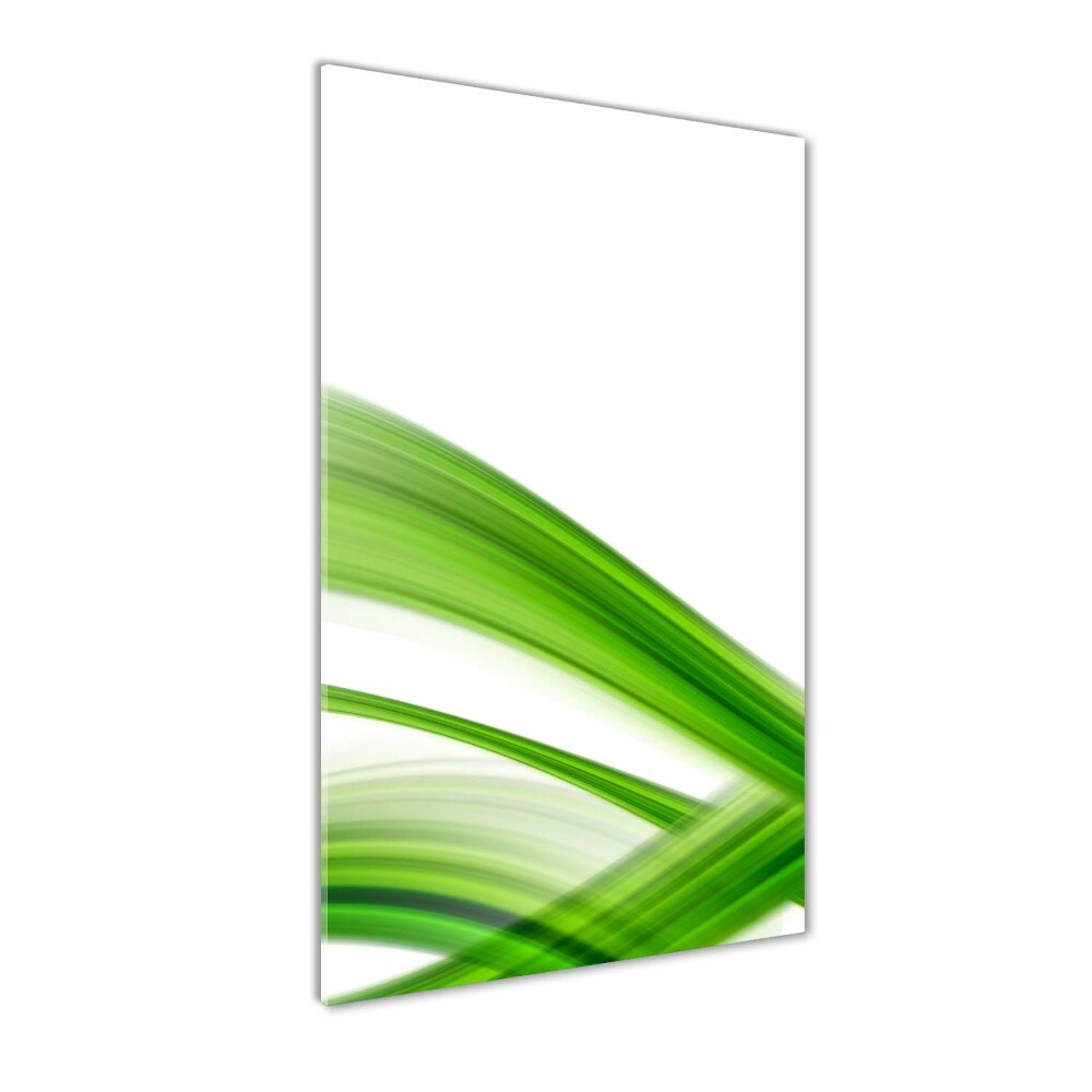 Vertikální Foto-obraz na skle svislý Abstrakce vlna