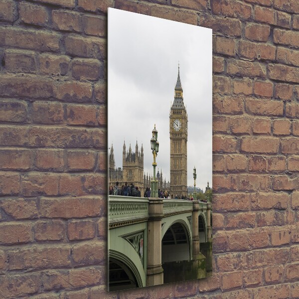 Vertikální Foto obraz fotografie na skle Big Ben Londýn