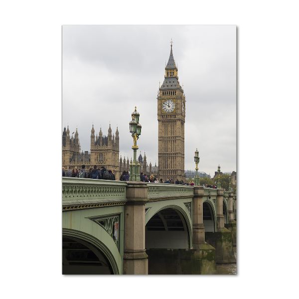 Vertikální Foto obraz fotografie na skle Big Ben Londýn