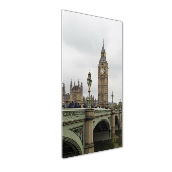 Vertikální Foto obraz fotografie na skle Big Ben Londýn