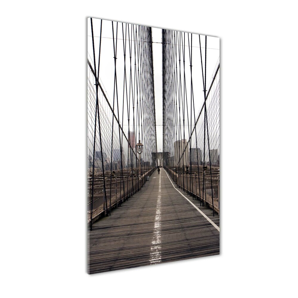 Vertikální Foto obraz skleněný svislý Brooklynský most