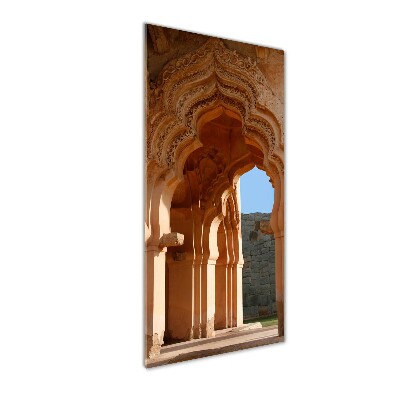 Vertikální Fotoobraz na skle Lotus Mahal Hampi