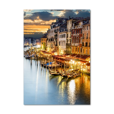 Vertikální Foto obraz fotografie na skle Benátky Itálie
