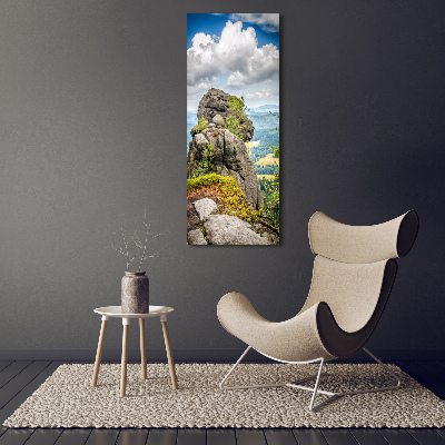 Vertikální Fotoobraz na skle Velká Hejšovice