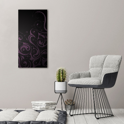 Vertikální Foto obraz sklo tvrzené Ornamenty