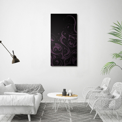 Vertikální Foto obraz sklo tvrzené Ornamenty