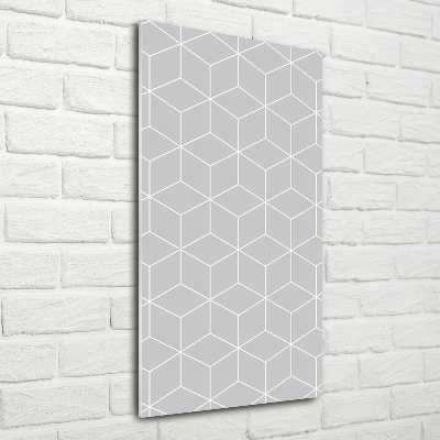 Vertikální Foto obraz skleněný svislý Geometrické pozadí