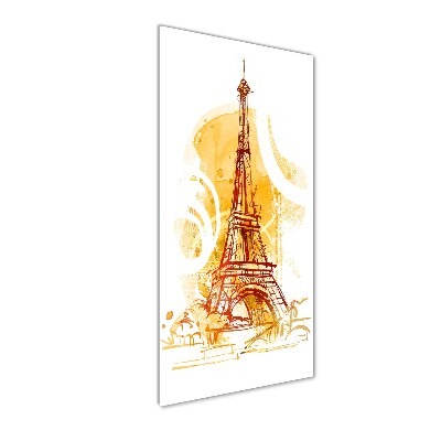 Vertikální Foto obraz sklo tvrzené Léto v Paříži