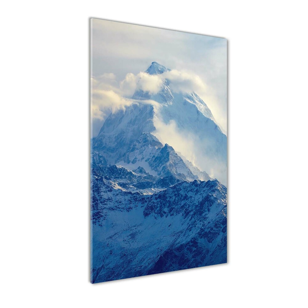 Vertikální Foto obraz skleněný svislý Vrcholek hory