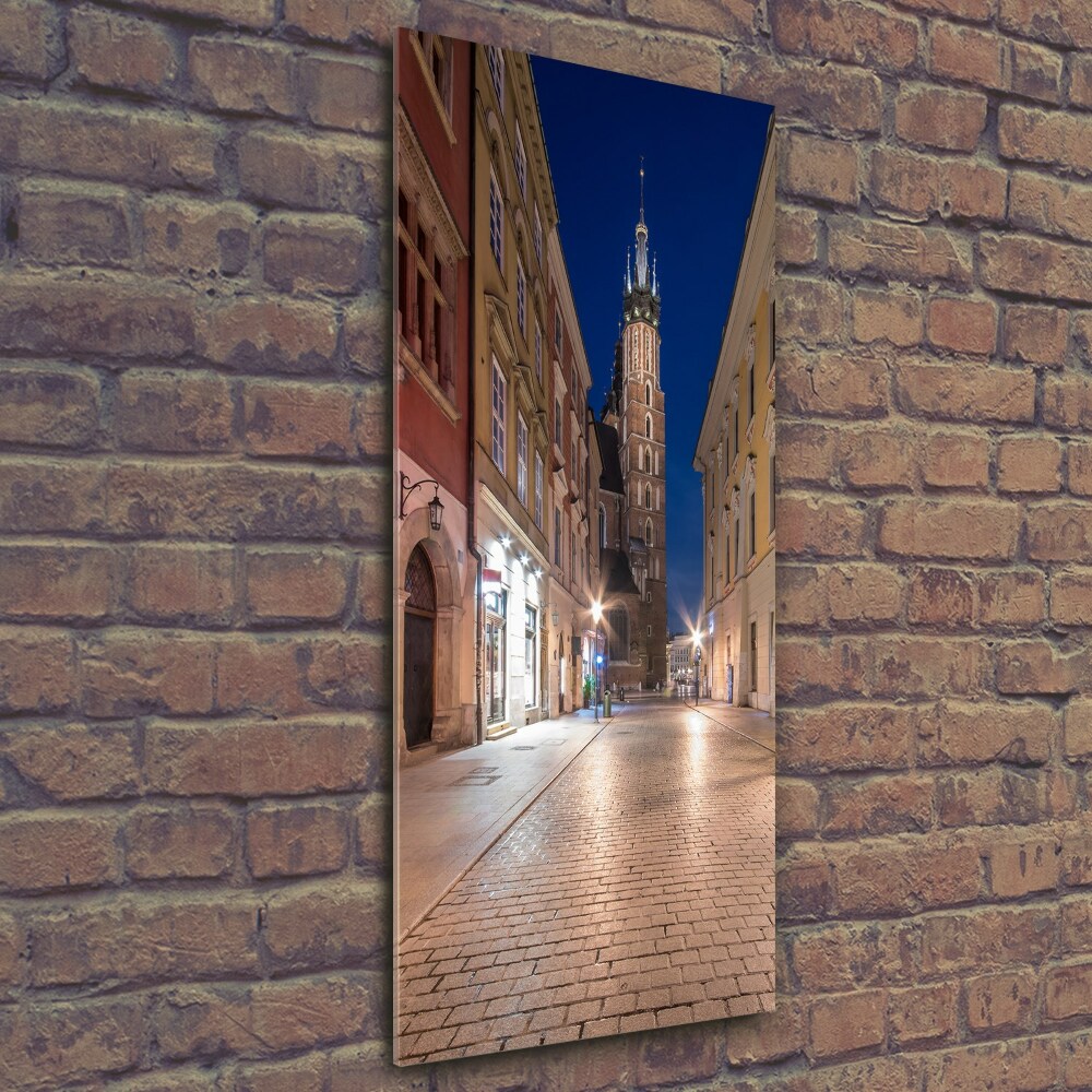 Vertikální Foto obraz sklo tvrzené Krakov Polsko