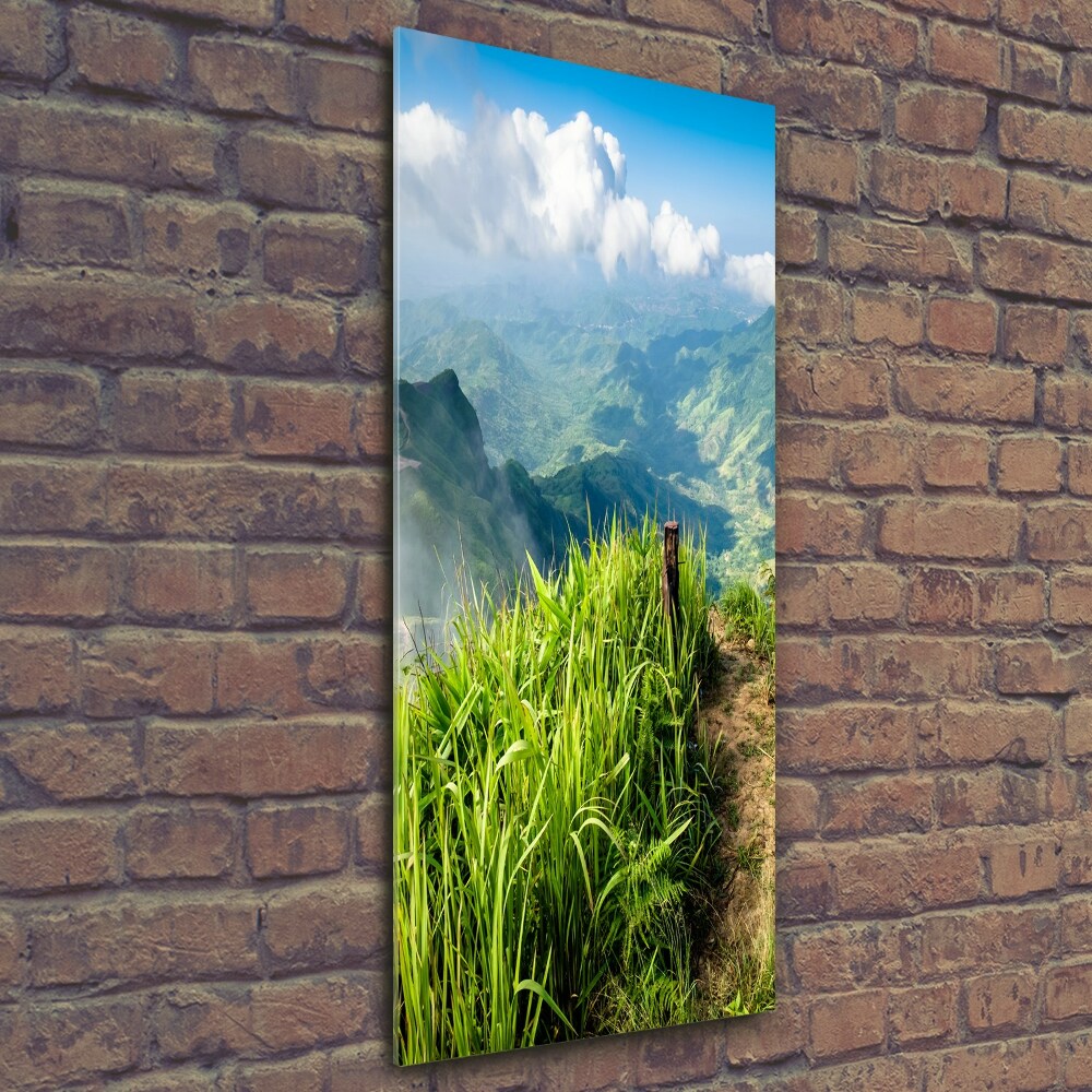 Vertikální Foto obraz sklo tvrzené Horská stezka