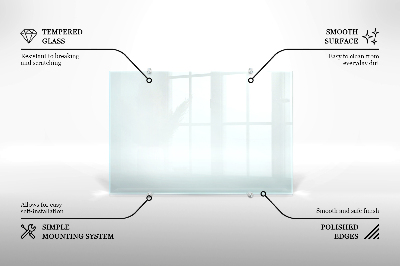Panel za kuchyňskou linku průhledný