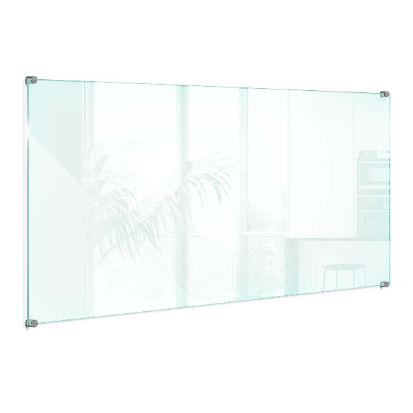 Panel za kuchyňskou linku průhledný