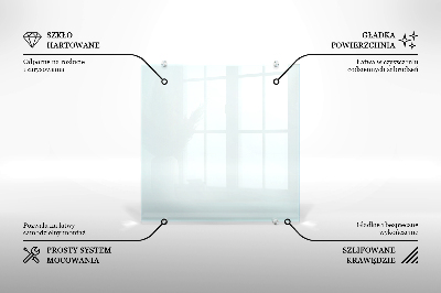 Panel za kuchyňskou linku průhledný