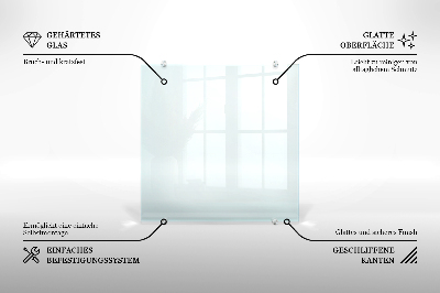 Panel za kuchyňskou linku průhledný