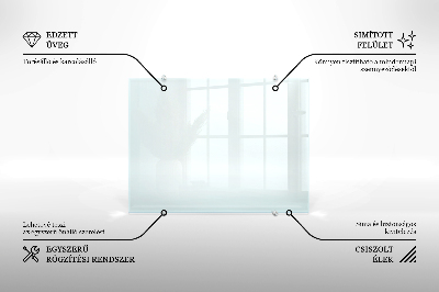 Panel za kuchyňskou linku průhledný