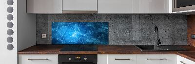 Panel do kuchyně Modrné linie