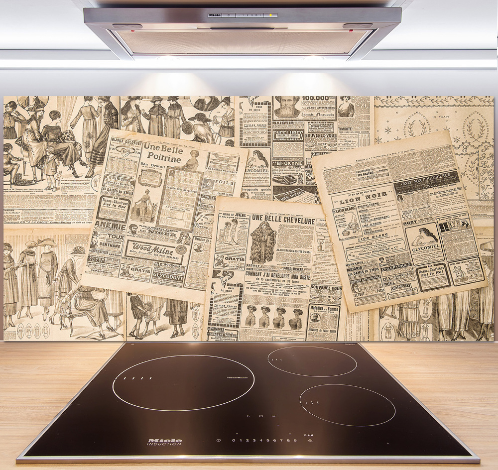 Panel do kuchyně Prastaré noviny