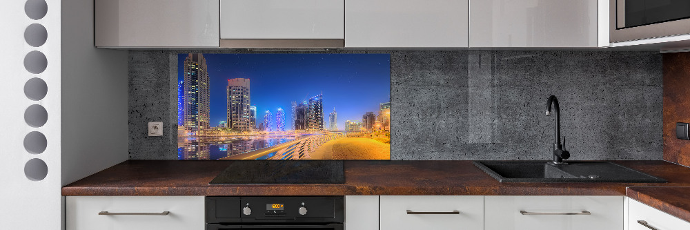 Skleněný panel do kuchyně Dubai
