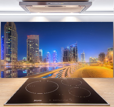 Skleněný panel do kuchyně Dubai