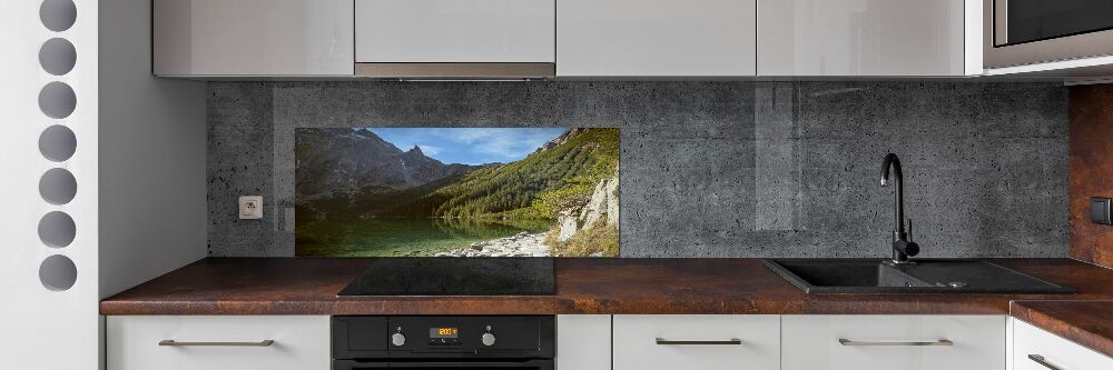 Panel do kuchyně Mořské oko Tatry