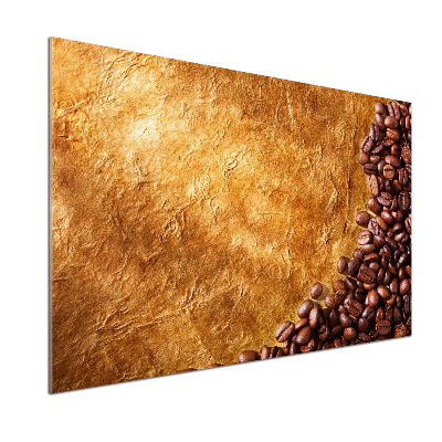 Dekorační panel sklo Zrnka kávy