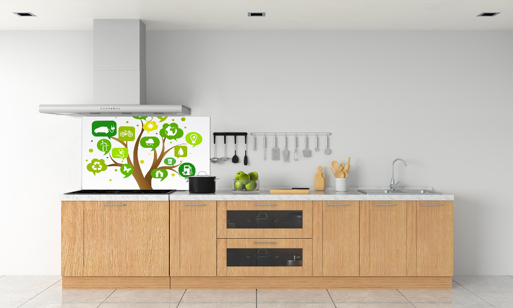 Panel do kuchyně Ekologické dřevo