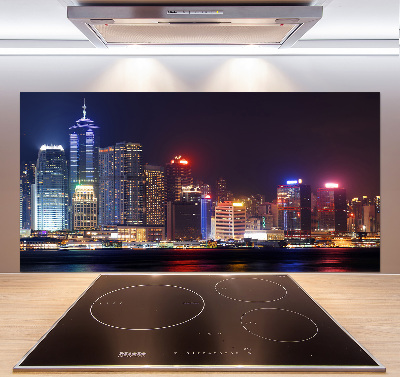 Panel do kuchyně Noční Hongkong